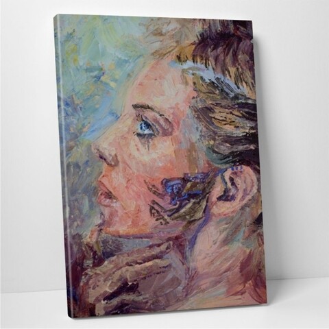 Tablou decorativ Alfred, Modacanvas, 50x70 cm, canvas, multicolor