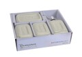 Set de baie Romance, 4 piese, ceramica, crem