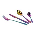 Set tacamuri 16 piese Abele, Homla, inox tip 430, multicolor