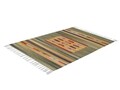 Covor Kilim, Country 236, Baketo, 100% bumbac, lucrat manual, 60x90 cm