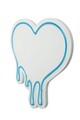 Decoratiune luminoasa LED, Melting Heart,  Benzi flexibile de neon, DC 12 V, Albastru