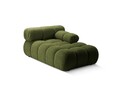 Sezlong living dreapta 1 loc, Bellis-213, Micadoni Home, 155x94x70 cm, tesatura boucle, verde