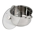 Oala cu capac Myra, Cooking by Heinner, Ø28 cm, 9 L, inox/sticla