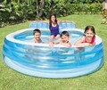 Piscina Intex Family, 229x218x79 cm, 590 L, polivinil, albastru