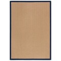 Covor Kira Jute Navy, Flair Rugs, 120x170 cm, iuta/poliester, bleumarin