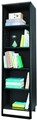 Corp biblioteca, Çilek, Dark Metal Bookcase, 53x180x35 cm, Multicolor