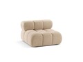 Modul pentru canapea modulara, 1 loc, Bellis-213, Micadoni Home, 94x94x70 cm, tesatura boucle, bej sand