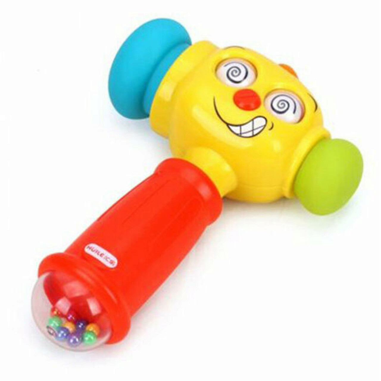 Ciocan interactiv cu lumini si sunete, Hola Toys, plastic, multicolor - 1 | YEO