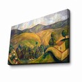 Tablou decorativ, FAMOUSART-057, Canvas, Dimensiune: 45 x 70 cm, Multicolor