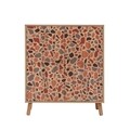 Dulap multifunctional, Vella, Pebble, 95 x 111 x 36 cm, pal melaminat, multicolor