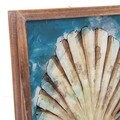 Tablou decorativ, Seashell, Creaciones Meng, 32x32 cm, hartie/lemn