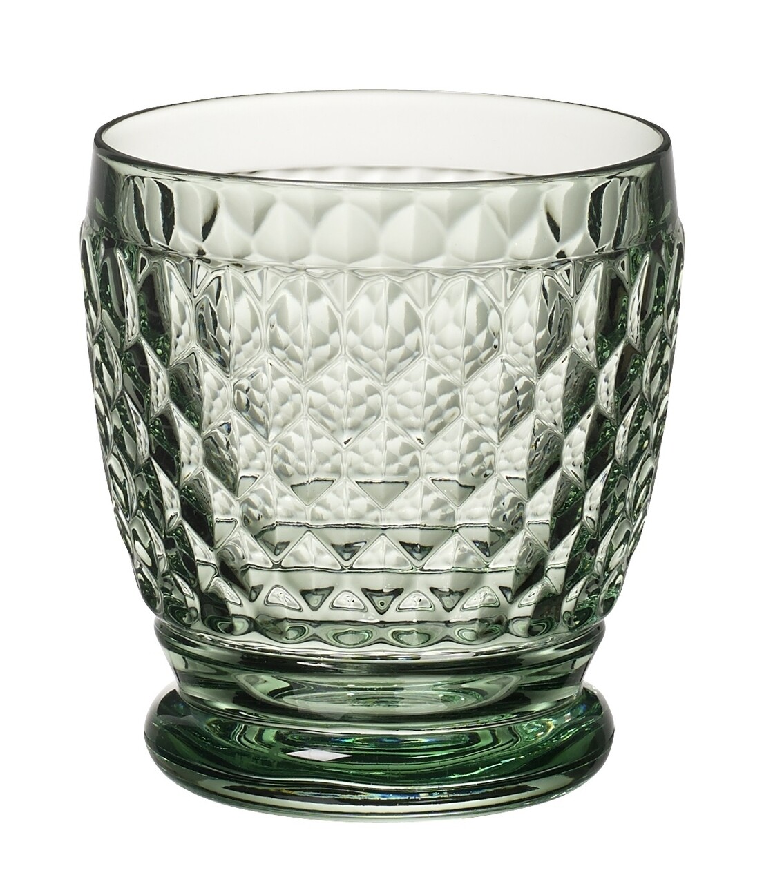 Set 4 pahare de whiskey, Villeroy &amp; Boch, Boston, 330 ml, sticla cristal, verde