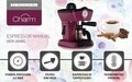 Espressor Charm, Heinner, 800 W, 250 ml, visiniu