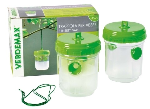 Set 2 capcane pentru viespi, Verdemax, plastic