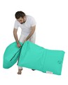 Fotoliu extensibil, Siesta, Ferndale Bean Bag, 55 - 180 cm, poliester impermeabil, turcoaz