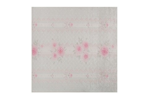 Covor Pink Rose - Pink, Confetti, 100x100 cm, poliester, multicolor