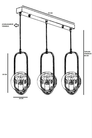 Lustra, Stala, 846STL2878, Metal, Cupru