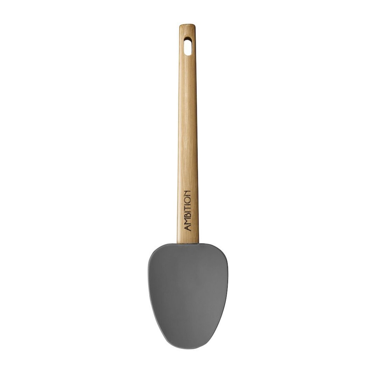 Spatula Oval Nordic, Ambition, 18.5 cm, bambus