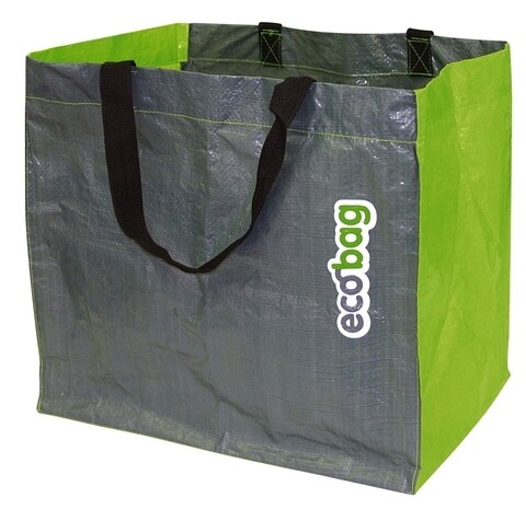 Sacosa, Verdemax, Ecobag, 48 x 35 x 45 cm, 75 L, poliester