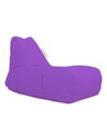 Fotoliu puf, Bean Bag, Ferndale Trendy, 105 x 75 cm, poliester impermeabil, mov