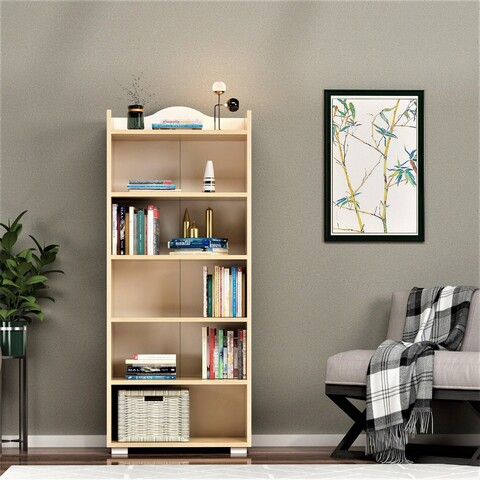 Corp biblioteca, Olivia, Wise, 60x160x30cm, PAL, Stejar safir