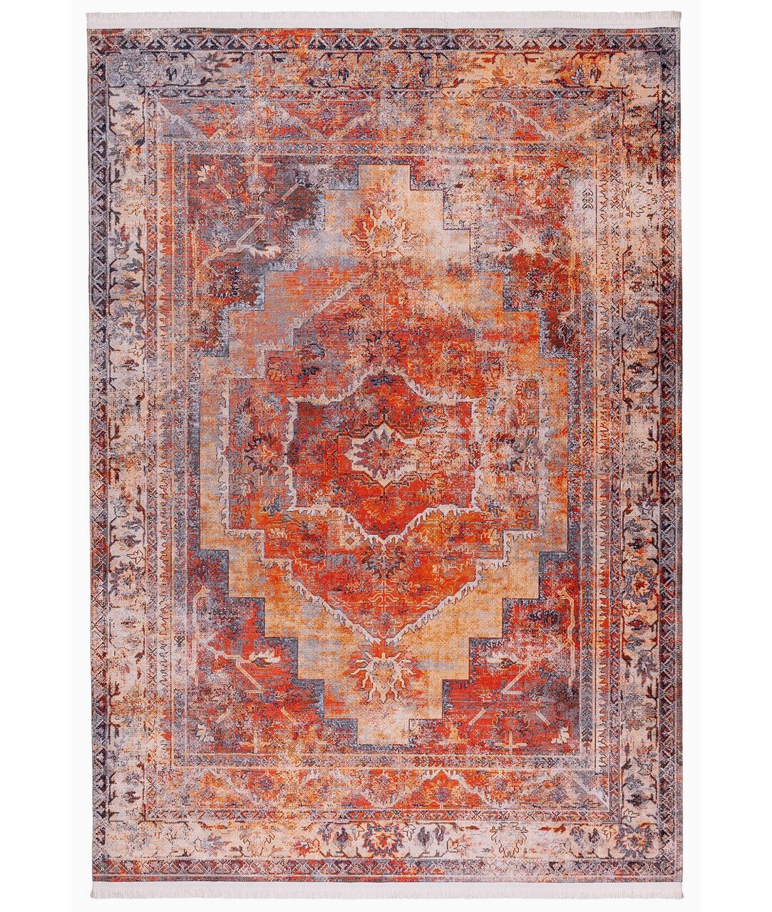 Covor de hol, 1684, 80x150 cm, Catifea, Multicolor - 3 | YEO