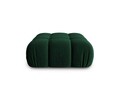 Taburet, Bellis, Micadoni Home, BL, 94x94x39 cm, catifea, verde bottle