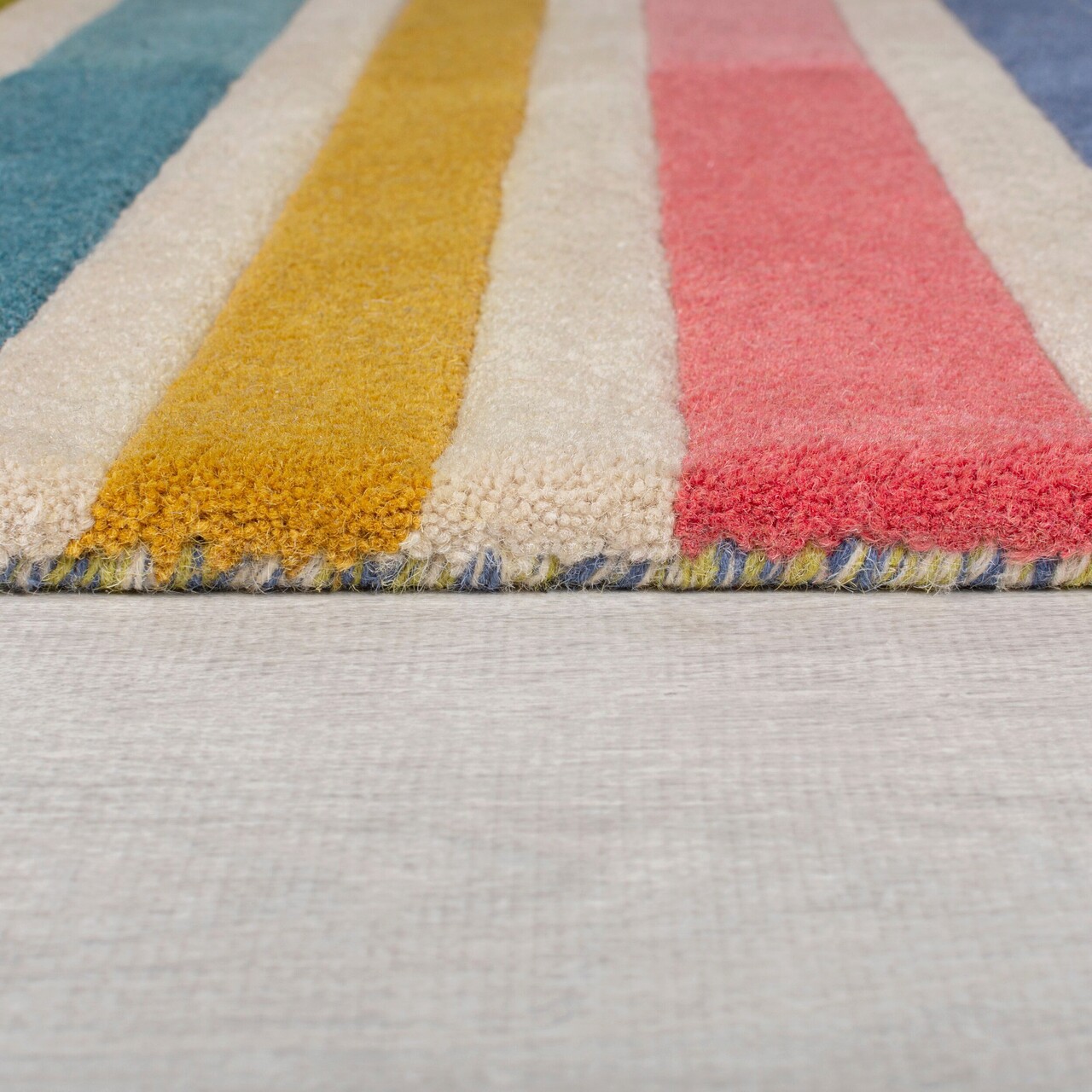Covor Piano Pink/Multi, Flair Rugs, 160x230 cm, lana, roz/multicolor