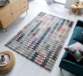 Covor Archer Multi, Flair Rugs, 160x230 cm, lana, multicolor