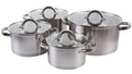 Set oale 8 piese Lex, Ambition, 16/18/20/24 cm, inox