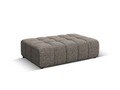 Taburet, Jennifer-140, Micadoni Home, 102x80x40 cm, tesatura chenille din poliester, gri