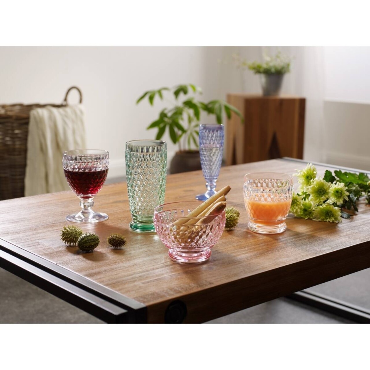 Set 4 Pahare De Vin Alb, Villeroy & Boch, Boston, 230 Ml, Sticla Cristal, Transparent