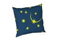 Set 2 perne Moon Night, microfibra matlasata Alcam, 70X70 cm