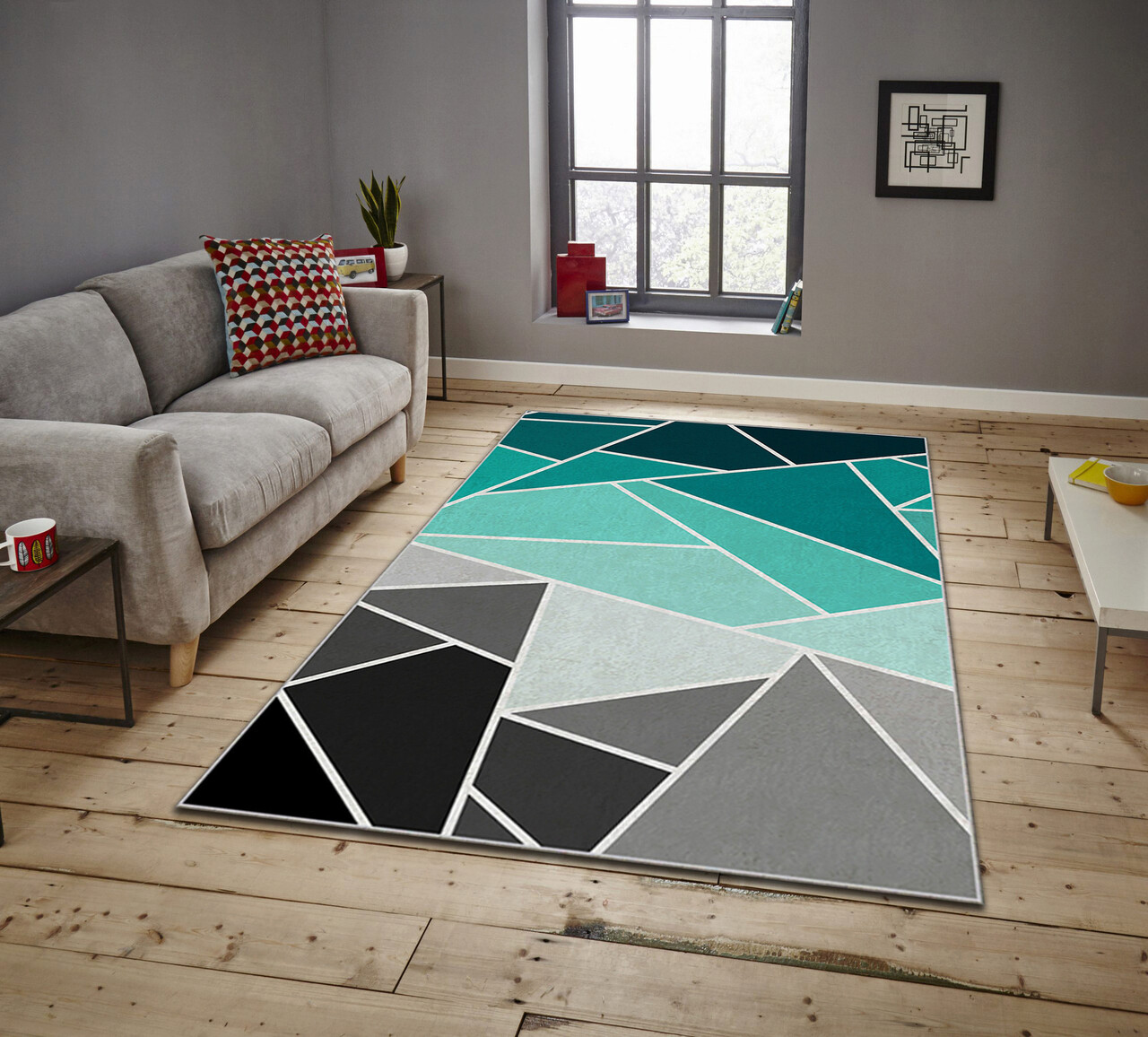 Covor, ASR CRPT-118 , 160x230 cm, Poliester, Multicolor