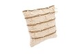 Perna decorativa Sand Bedora, 45x45 cm, cusatura manuala, bumbac si alte fibre