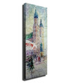 Tablou decorativ, PC188, Canvas, Lemn, Multicolor