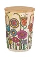 Recipient depozitare pentru bucatarie, Wenko, Flowers, 0.7 L, 10.5 x 14.5 x 10.5 cm, Flowers, silicon/plastic/bambus