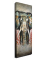 Tablou decorativ, PC068, Canvas, 30 x 80 cm, Multicolor