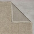 Covor Textured Border, Flair Rugs, 160x230 cm, lana, natural