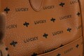 Geanta, Lucky Bees, 352 Mustard, piele ecologica, mustar