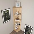 Corp biblioteca, Zena Home, Liva, 28x138x30 cm, PAL, Stejar