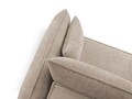 Coltar extensibil stanga 4 locuri, Kaelle, Micadoni Home, BL, 252x165x87 cm, poliester chenille, bej