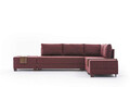 Coltar, Balcab Home, 825BLC1007, Lemn, Rosu claret