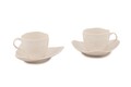 Set de cafea Kutahya Porselen, TL04KT540P10751, 4 piese, portelan