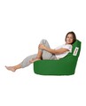 Fotoliu puf, Bean Bag Baton, Ferndale, 70 x 70 cm, poliester impermeabil, verde