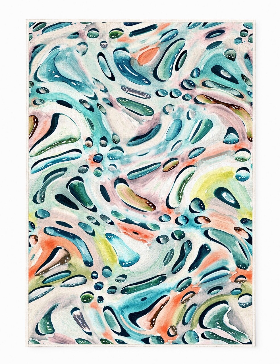 Covor Elisei, Oyo Concept, 140x220 cm, poliester, multicolor