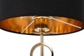 Lampa de masa Glam Rings, Mauro Ferretti, 1 x E27, 40W, Ø25x54.5 cm, fier/textil