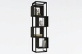 Corp biblioteca, Asse Home, Rabant, 44x140x29 cm, Antracit