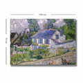 Tablou decorativ, 70100VANGOGH036, Canvas , Lemn, Multicolor