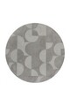 Covor Gigi Grey, Flair Rugs, D160 cm, lana, gri